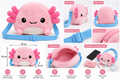 Maddie the Axolotl Plush Crossbody Shoulder Bag – Adoramals